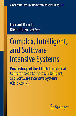 Kartonierter Einband Complex, Intelligent, and Software Intensive Systems von 