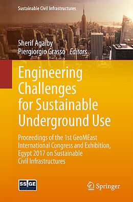 Kartonierter Einband Engineering Challenges for Sustainable Underground Use von 