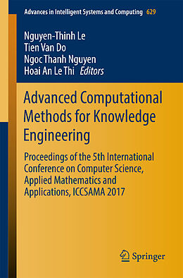 Kartonierter Einband Advanced Computational Methods for Knowledge Engineering von 