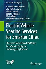 eBook (pdf) Electric Vehicle Sharing Services for Smarter Cities de 