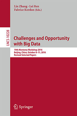 Kartonierter Einband Challenges and Opportunity with Big Data von 
