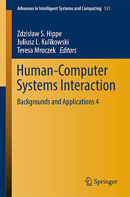 Kartonierter Einband Human-Computer Systems Interaction von 