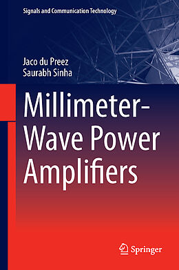 Fester Einband Millimeter-Wave Power Amplifiers von Saurabh Sinha, Jaco Du Preez