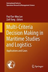 eBook (pdf) Multi-Criteria Decision Making in Maritime Studies and Logistics de 