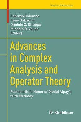 E-Book (pdf) Advances in Complex Analysis and Operator Theory von 