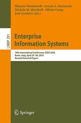 Kartonierter Einband Enterprise Information Systems von 
