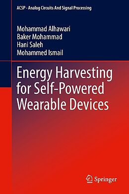 eBook (pdf) Energy Harvesting for Self-Powered Wearable Devices de Mohammad Alhawari, Baker Mohammad, Hani Saleh