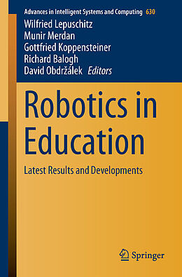 Kartonierter Einband Robotics in Education von 