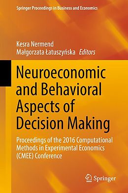 E-Book (pdf) Neuroeconomic and Behavioral Aspects of Decision Making von 