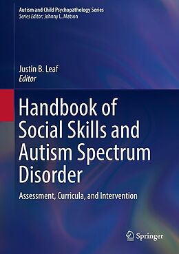 eBook (pdf) Handbook of Social Skills and Autism Spectrum Disorder de 