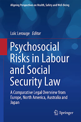 Livre Relié Psychosocial Risks in Labour and Social Security Law de 