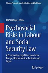 eBook (pdf) Psychosocial Risks in Labour and Social Security Law de 