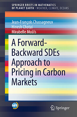 Kartonierter Einband A Forward-Backward SDEs Approach to Pricing in Carbon Markets von Jean-François Chassagneux, Hinesh Chotai, Mirabelle Muûls