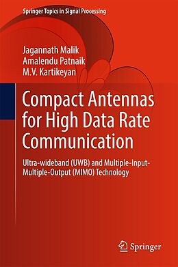 eBook (pdf) Compact Antennas for High Data Rate Communication de Jagannath Malik, Amalendu Patnaik, M. V. Kartikeyan