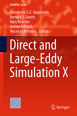 Livre Relié Direct and Large-Eddy Simulation X de 