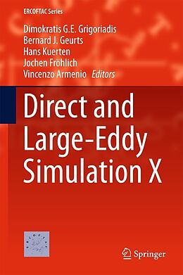 eBook (pdf) Direct and Large-Eddy Simulation X de 