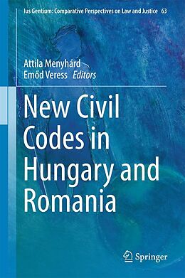 eBook (pdf) New Civil Codes in Hungary and Romania de 