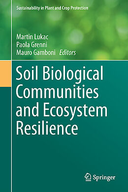 Livre Relié Soil Biological Communities and Ecosystem Resilience de 