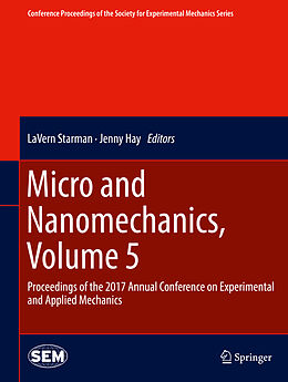 Livre Relié Micro and Nanomechanics, Volume 5 de 