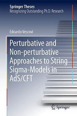 Fester Einband Perturbative and Non-perturbative Approaches to String Sigma-Models in AdS/CFT von Edoardo Vescovi