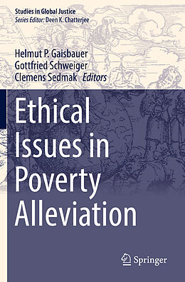 Kartonierter Einband Ethical Issues in Poverty Alleviation von 
