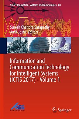 E-Book (pdf) Information and Communication Technology for Intelligent Systems (ICTIS 2017) - Volume 1 von 
