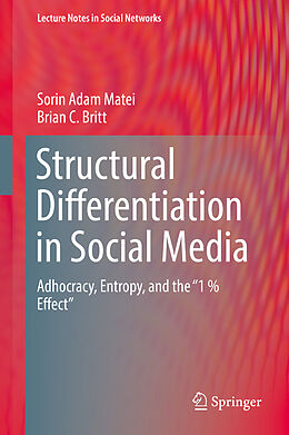 Fester Einband Structural Differentiation in Social Media von Brian C. Britt, Sorin Adam Matei
