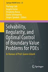 E-Book (pdf) Solvability, Regularity, and Optimal Control of Boundary Value Problems for PDEs von 