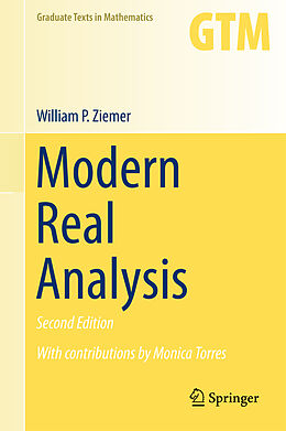Fester Einband Modern Real Analysis von William P. Ziemer