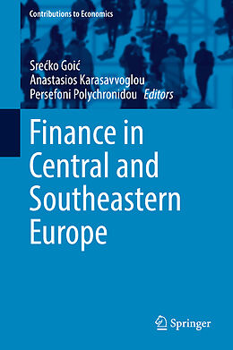 Livre Relié Finance in Central and Southeastern Europe de 