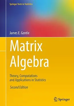 E-Book (pdf) Matrix Algebra von James E. Gentle