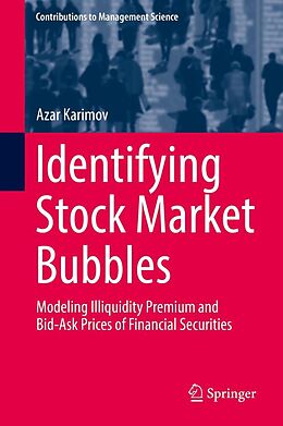 E-Book (pdf) Identifying Stock Market Bubbles von Azar Karimov