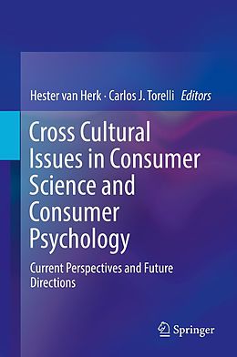 eBook (pdf) Cross Cultural Issues in Consumer Science and Consumer Psychology de 