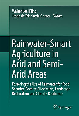 Livre Relié Rainwater-Smart Agriculture in Arid and Semi-Arid Areas de 