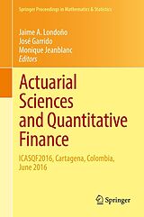 eBook (pdf) Actuarial Sciences and Quantitative Finance de 