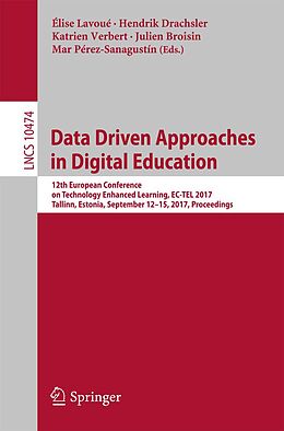 E-Book (pdf) Data Driven Approaches in Digital Education von 