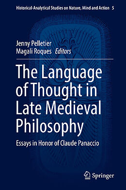 Livre Relié The Language of Thought in Late Medieval Philosophy de 