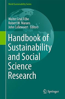 eBook (pdf) Handbook of Sustainability and Social Science Research de 