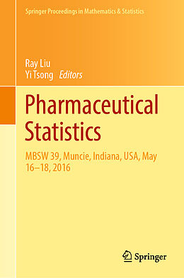 Livre Relié Pharmaceutical Statistics de 