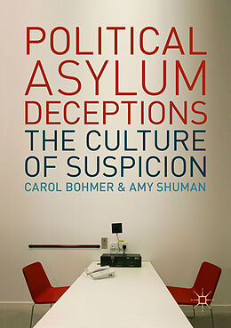 Couverture cartonnée Political Asylum Deceptions de Amy Shuman, Carol Bohmer