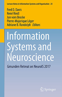 Kartonierter Einband Information Systems and Neuroscience von 