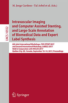 Kartonierter Einband Intravascular Imaging and Computer Assisted Stenting, and Large-Scale Annotation of Biomedical Data and Expert Label Synthesis von 