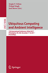 Couverture cartonnée Ubiquitous Computing and Ambient Intelligence de 
