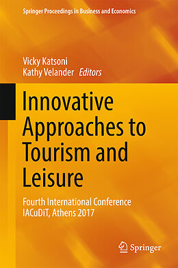 Livre Relié Innovative Approaches to Tourism and Leisure de 