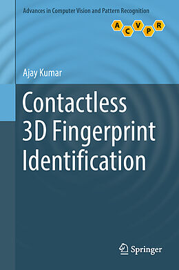 Livre Relié Contactless 3D Fingerprint Identification de Ajay Kumar