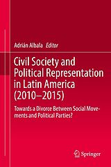 eBook (pdf) Civil Society and Political Representation in Latin America (2010-2015) de 