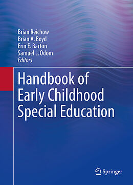 Couverture cartonnée Handbook of Early Childhood Special Education de 