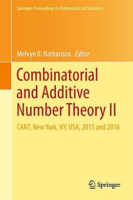 eBook (pdf) Combinatorial and Additive Number Theory II de 