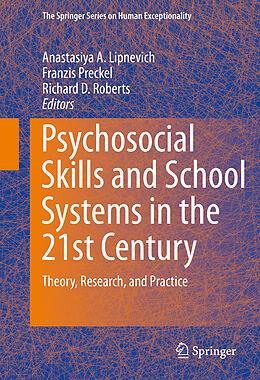 Couverture cartonnée Psychosocial Skills and School Systems in the 21st Century de 