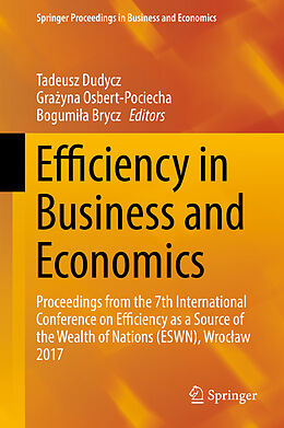 Livre Relié Efficiency in Business and Economics de 